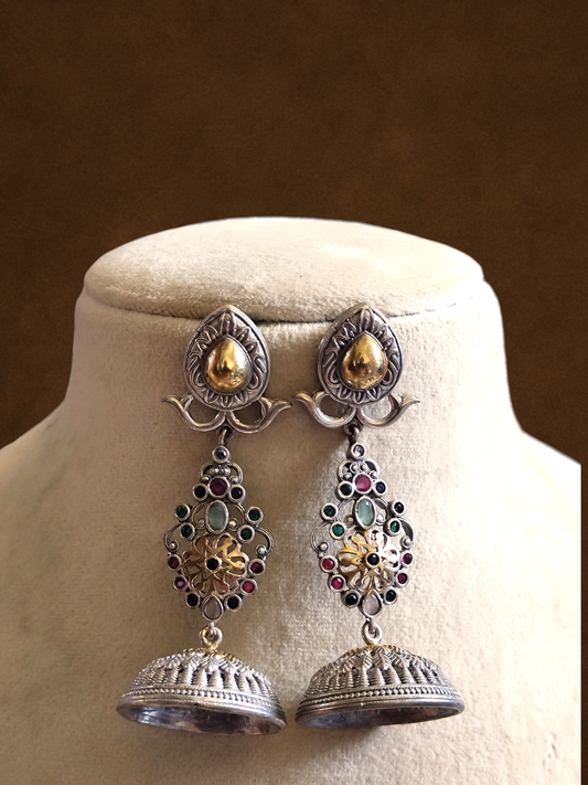 Ziya dual tone Jhumka