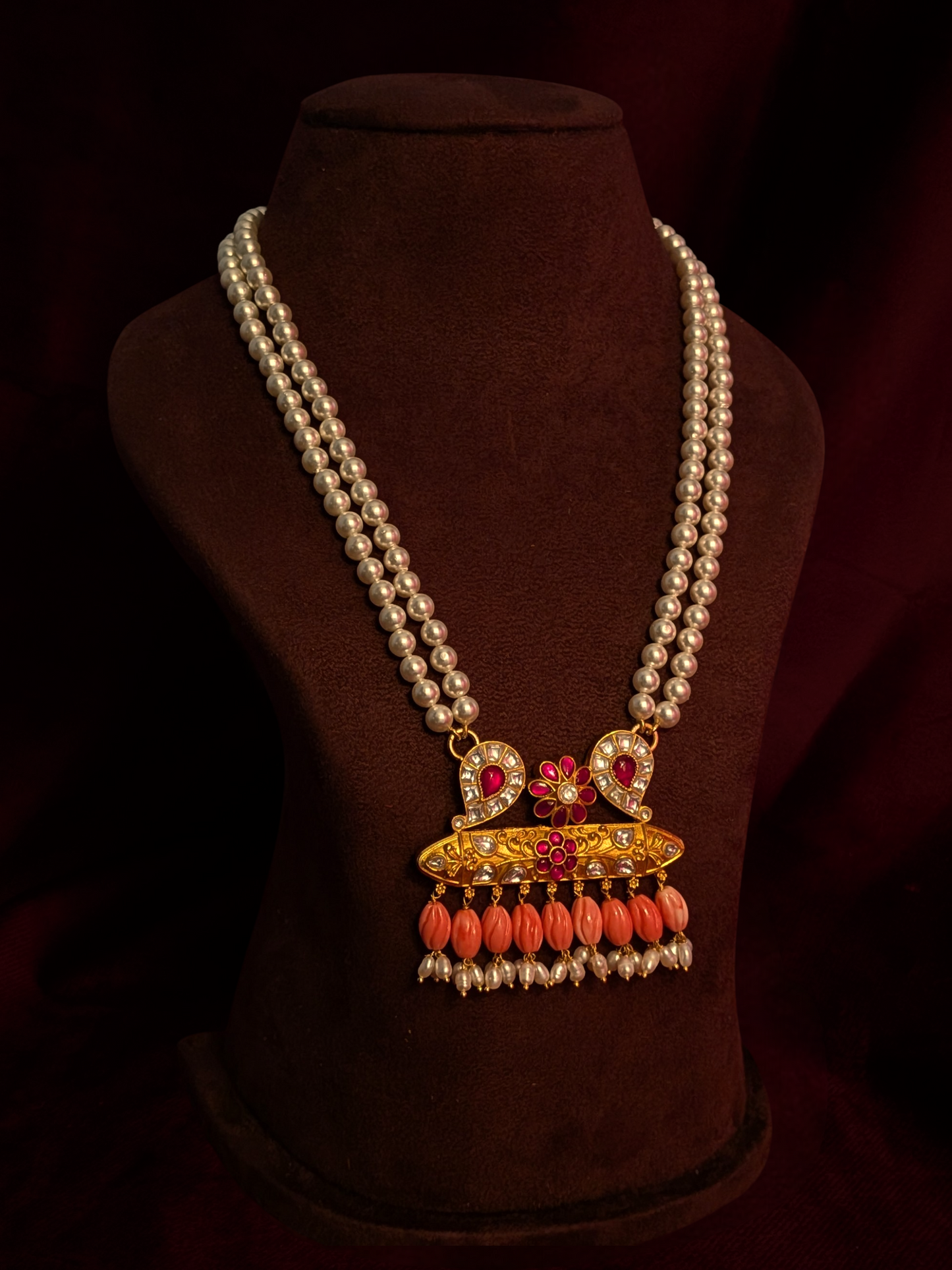 Heer jadau necklace set