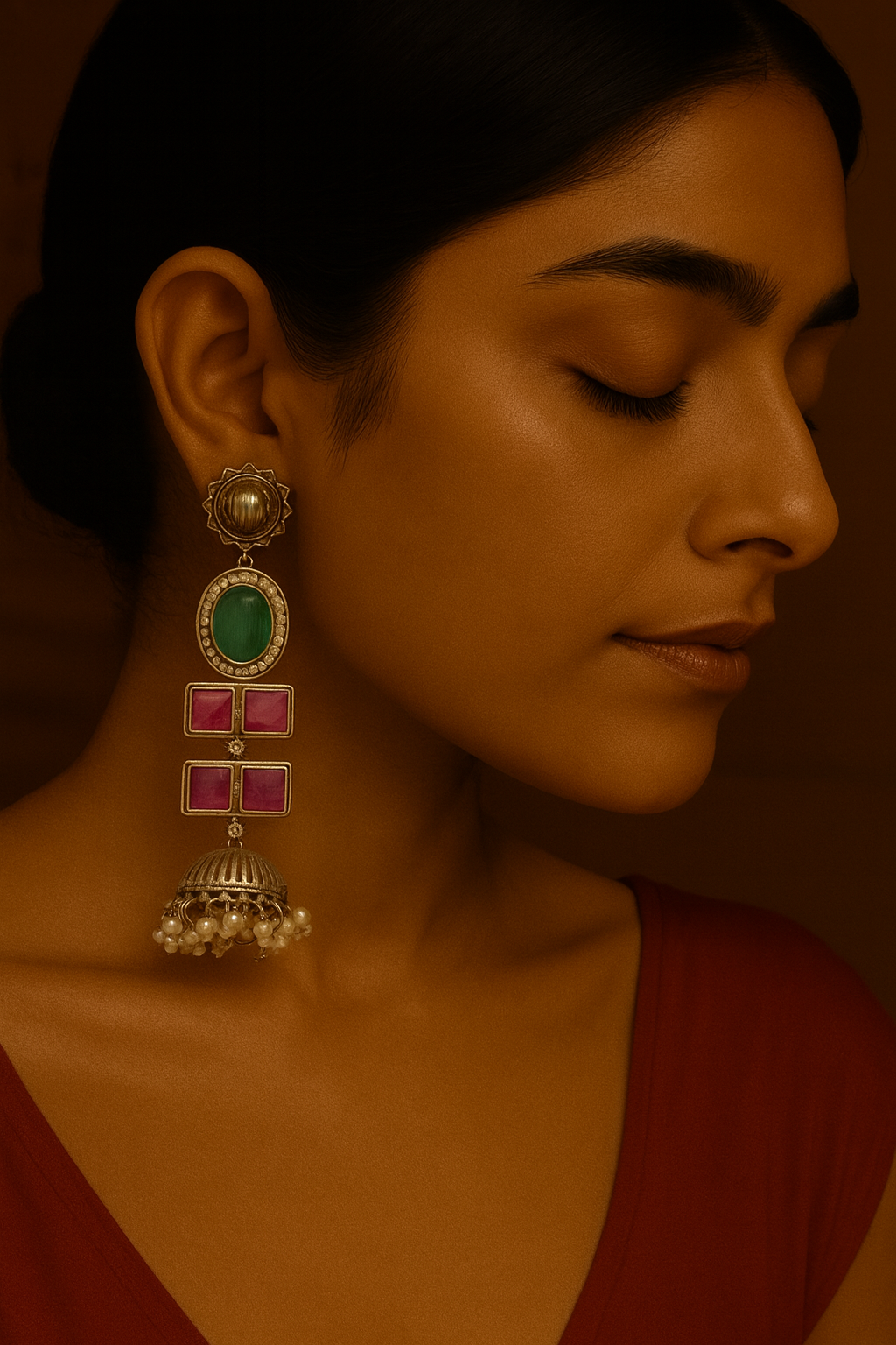 Manasa statement earrings