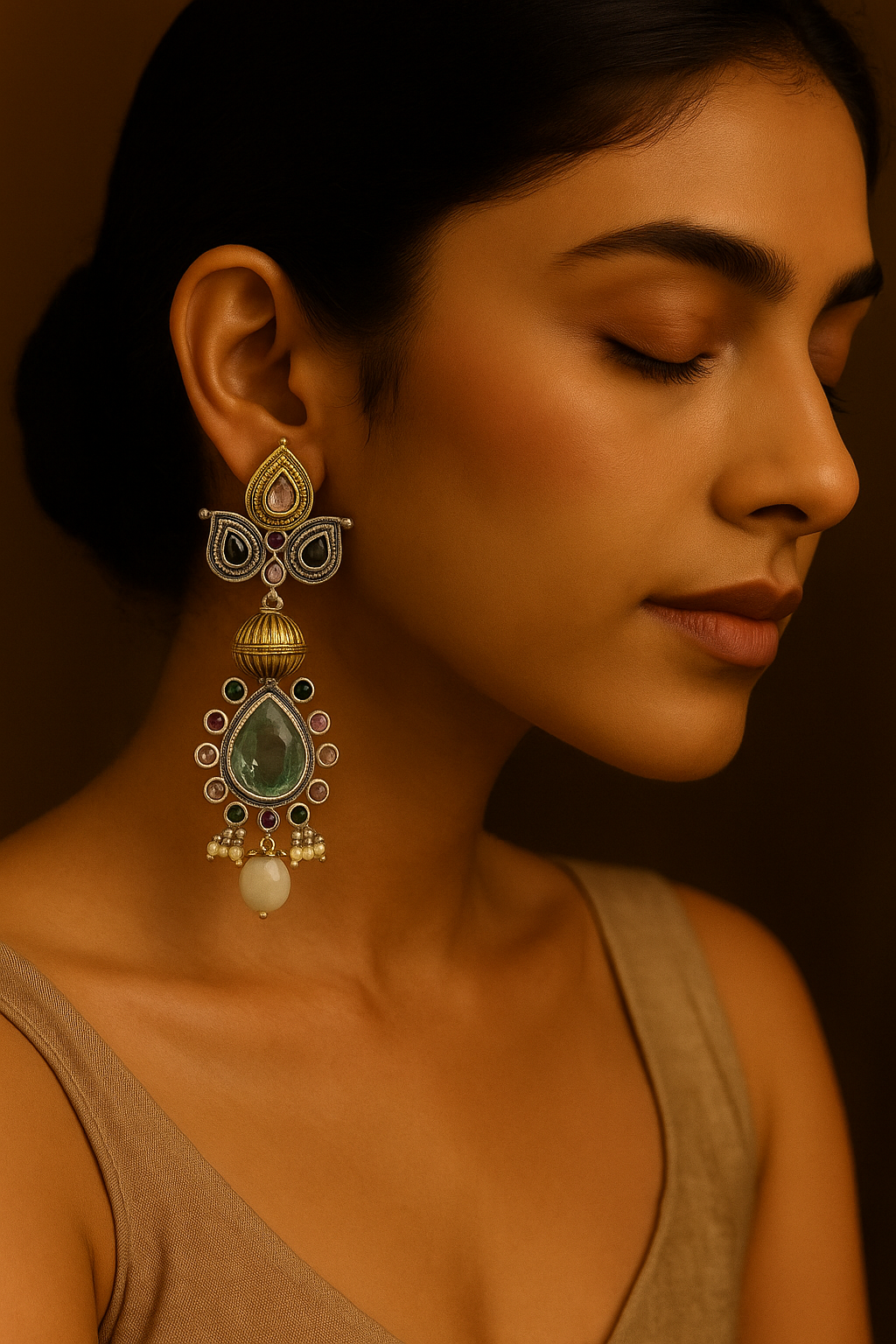 Zariya statement earrings
