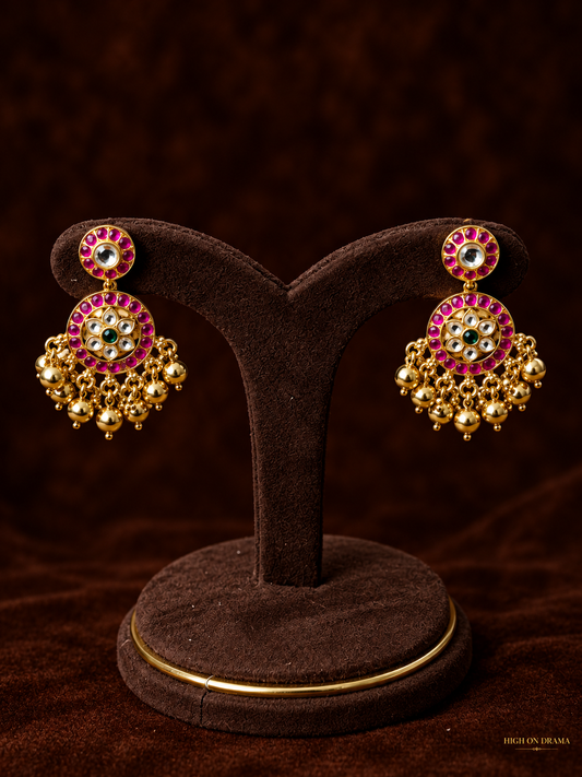 Lohita jadau necklace set