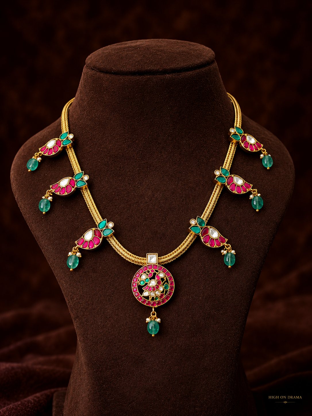 Pranika jadau kundan necklace