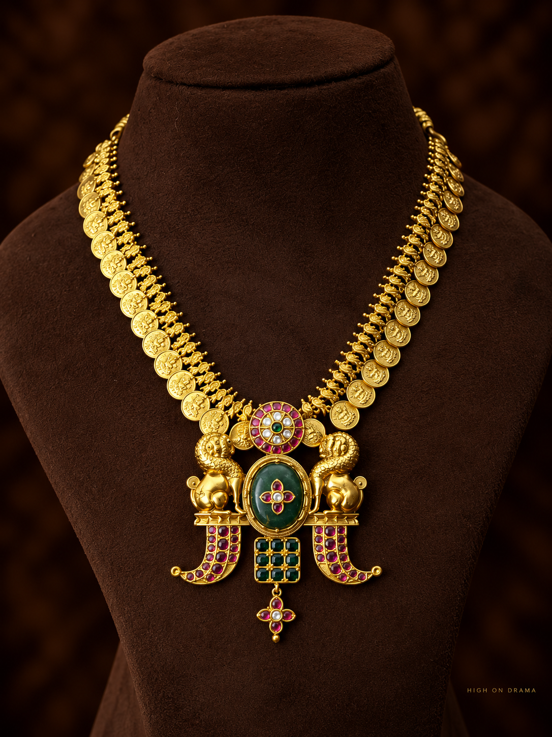 Shriya antique statement necklace