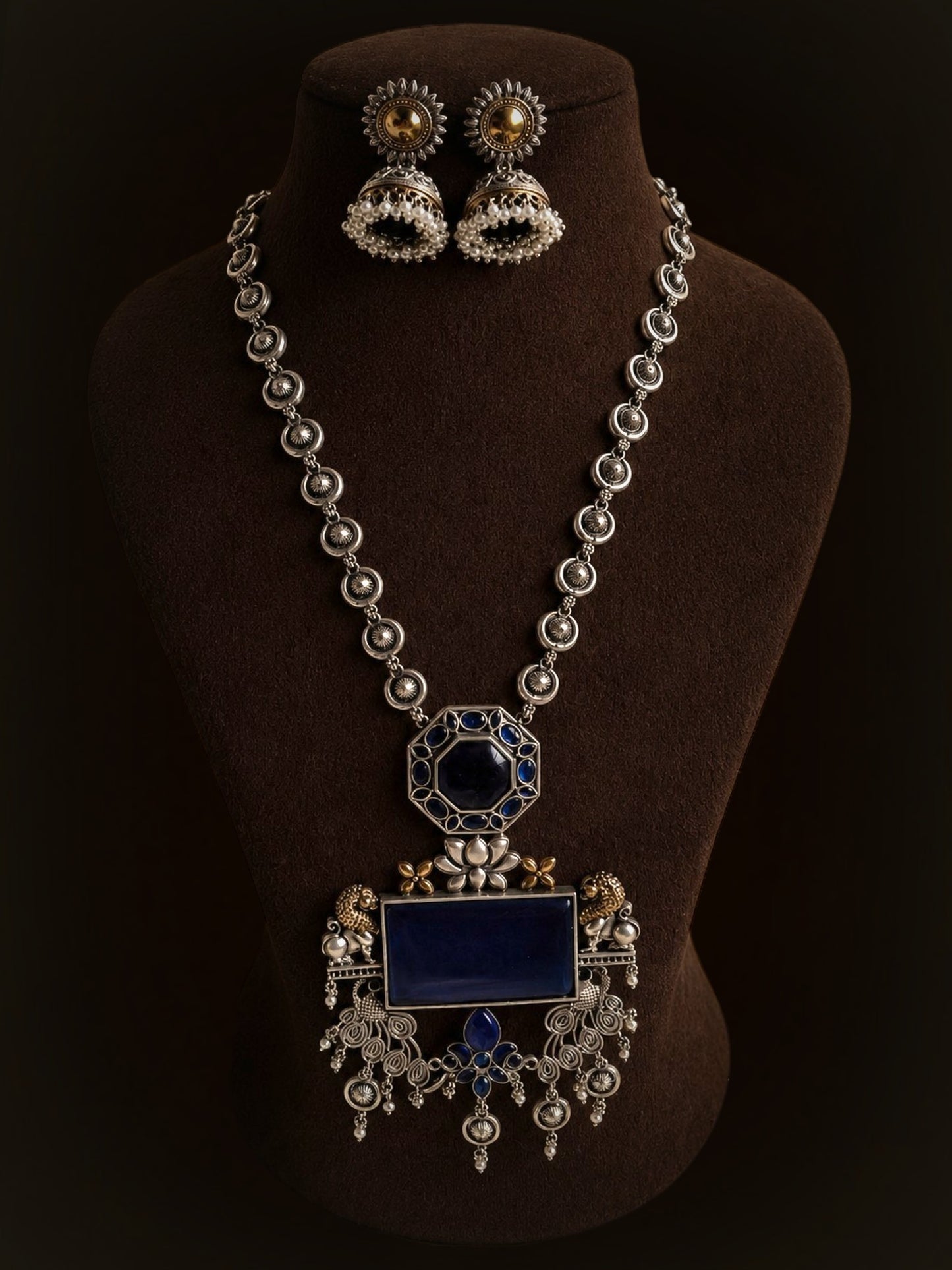 Sameera dual tone statement set