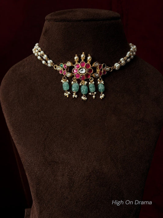 Kalki jadau choker