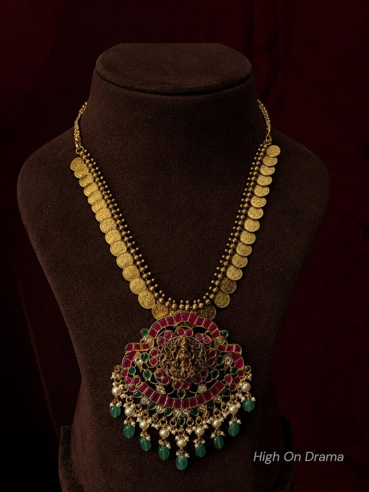 Alankara kasul mala lakshmi necklace