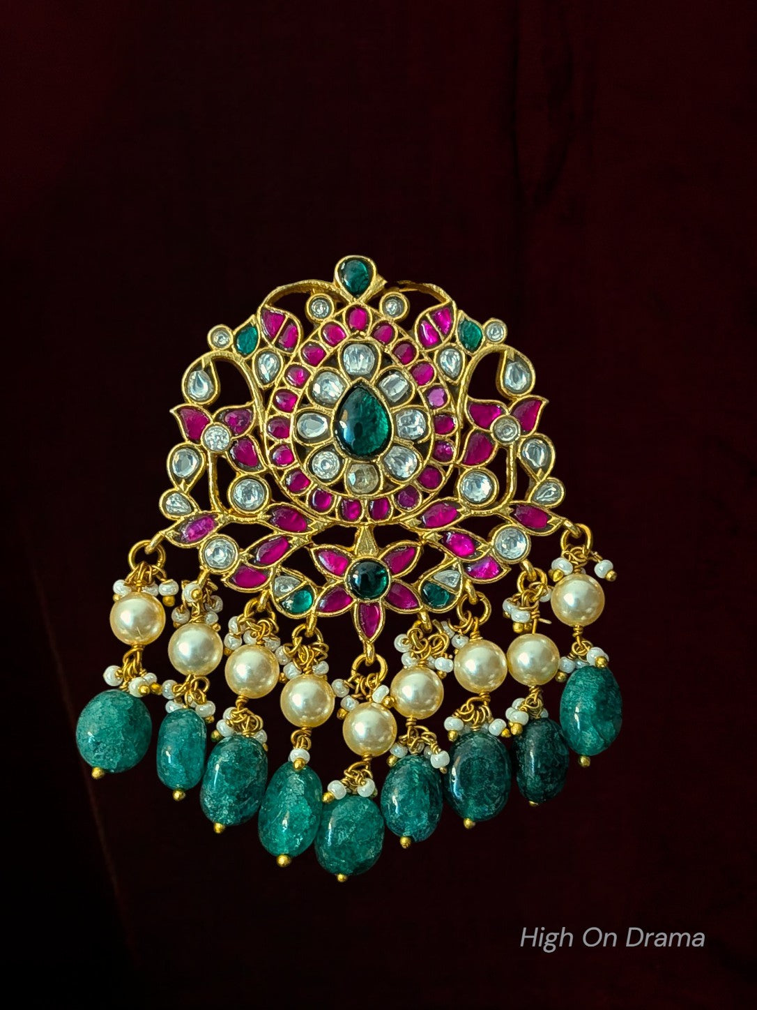 Abarnika jadau kundan hasli