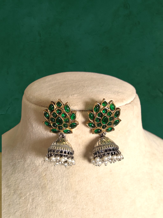 Varna lotus jhumka