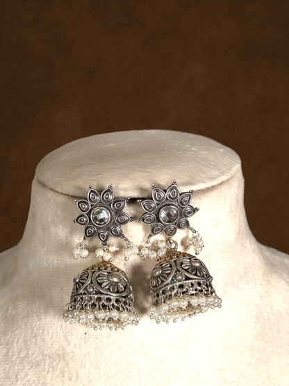 Shraddha dual tone Jhumka