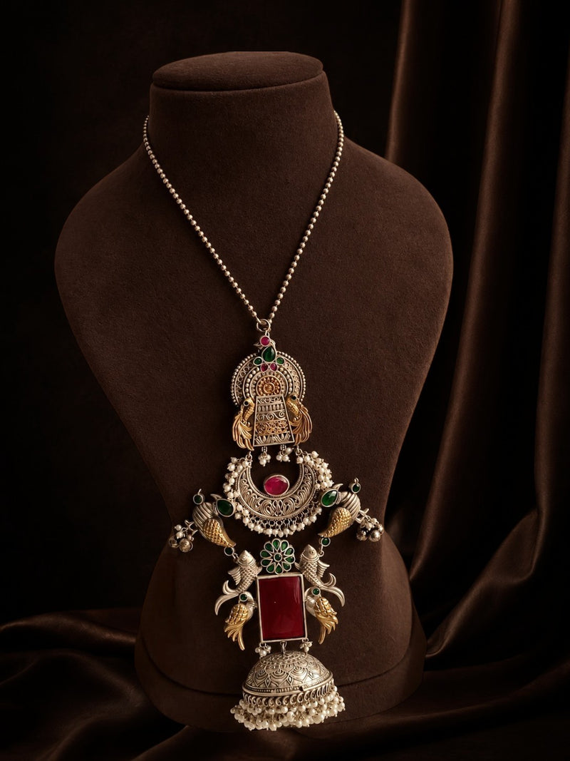Viraasat statement necklace