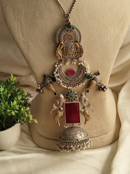 Viraasat statement necklace