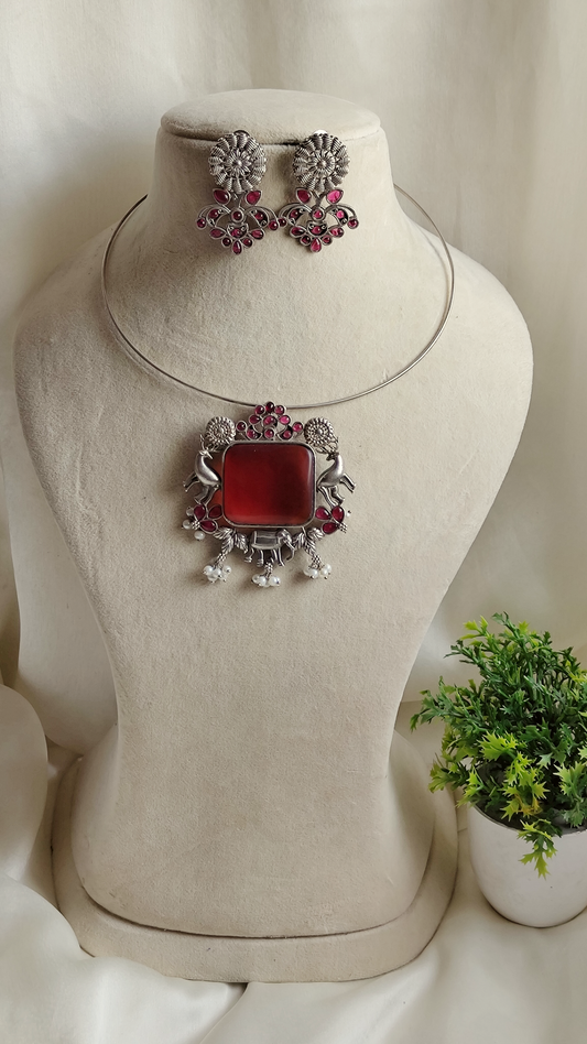Avisha Hasli set - Maroon