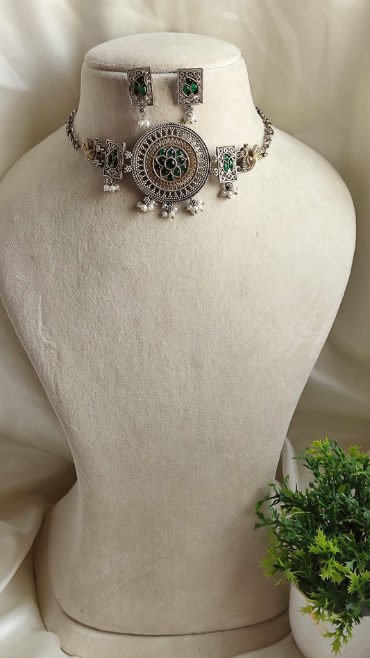 Asva choker set