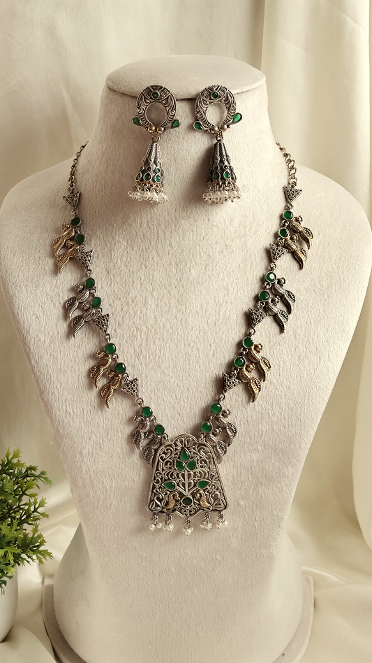 Anjali statement necklace set