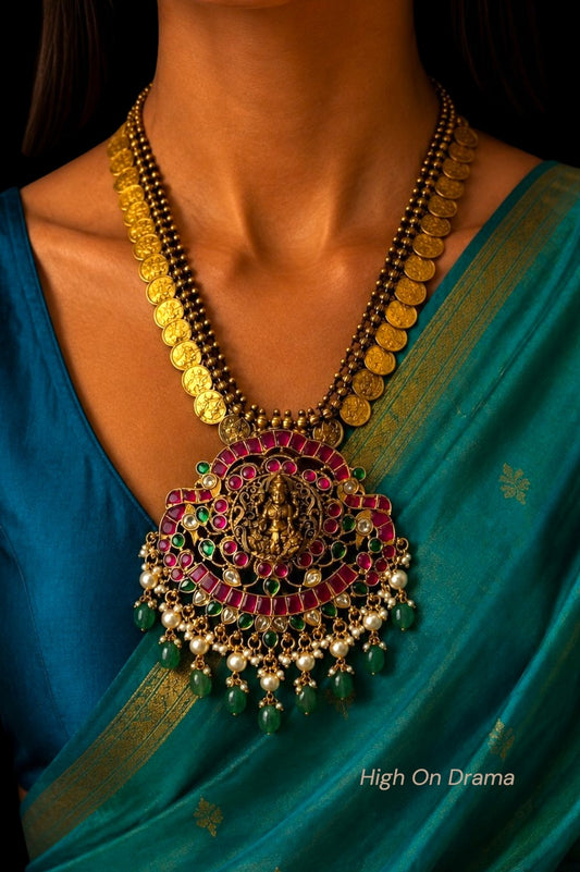 Alankara kasul mala lakshmi necklace