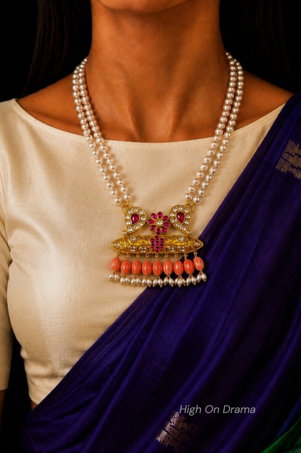 Heer jadau necklace set