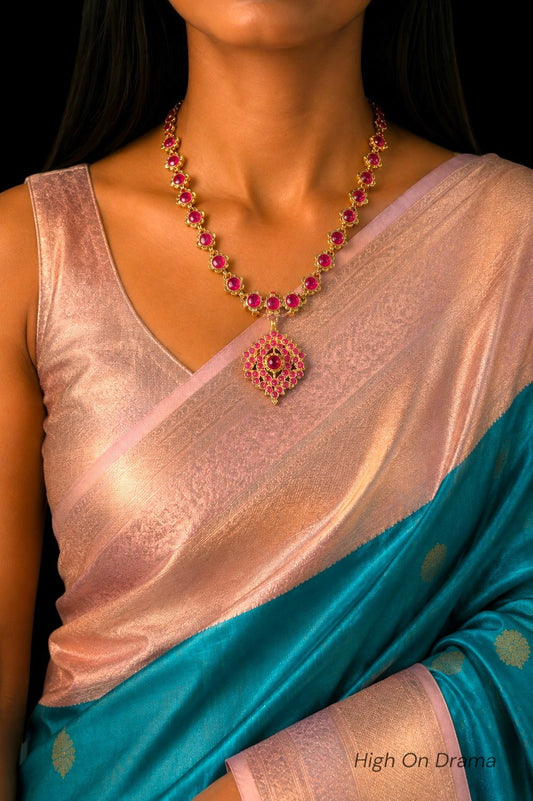 Heera Iampon ruby necklace