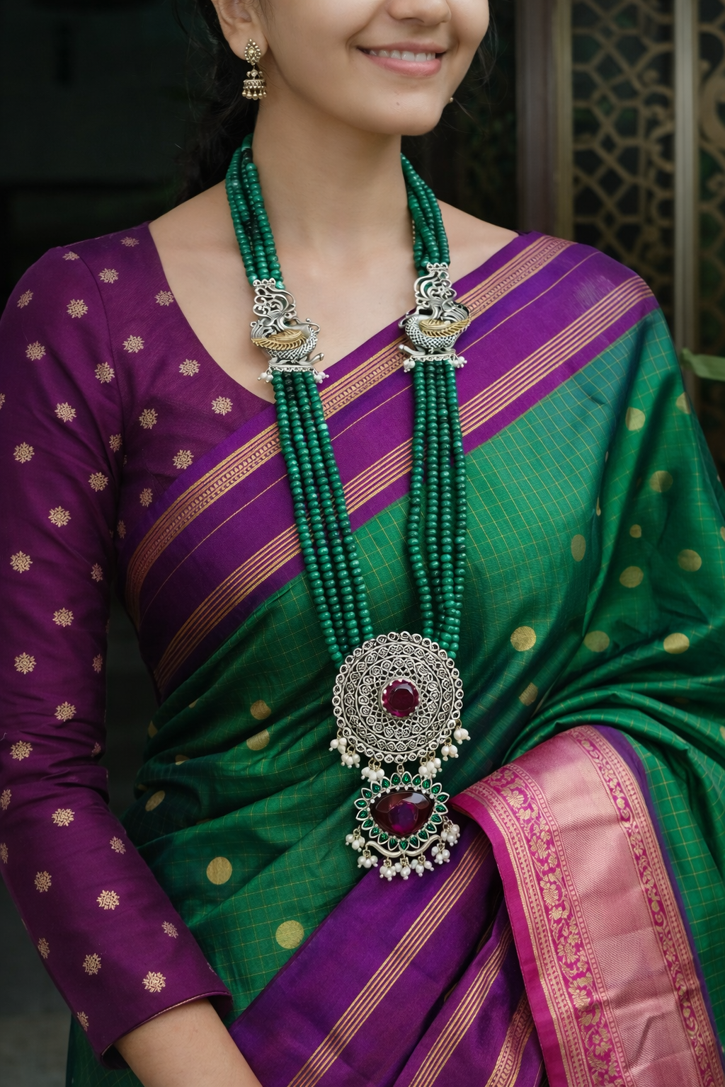 Sitara statement necklace set