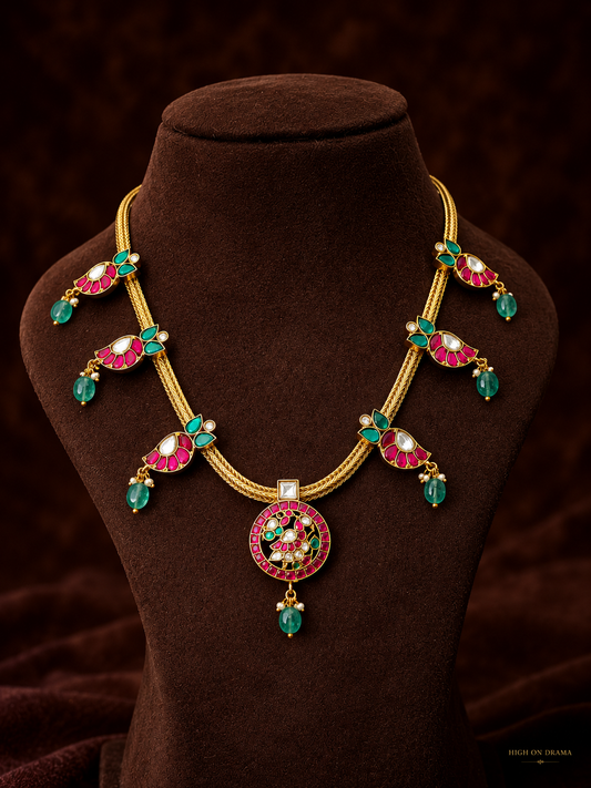 Pranika jadau kundan necklace