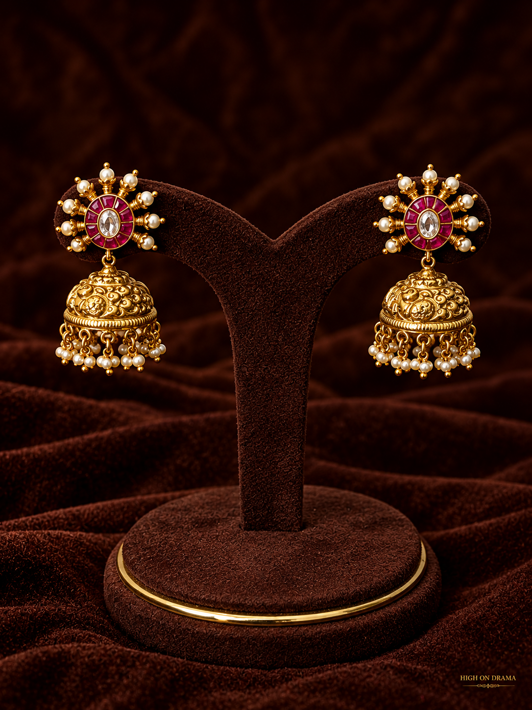 Meera Antique jhumka