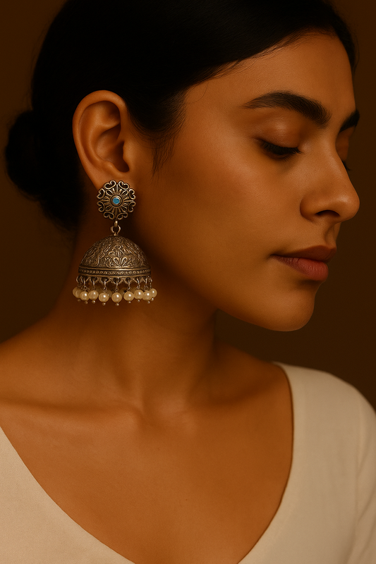 Raaha antique jhumka