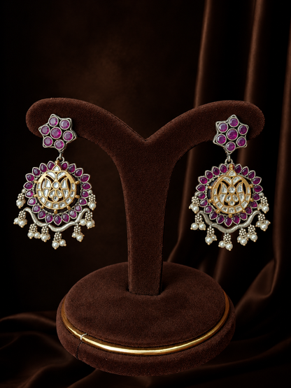 Gauri dual tone fusion statement set
