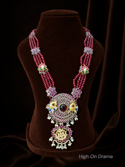 Gauri dual tone fusion statement set