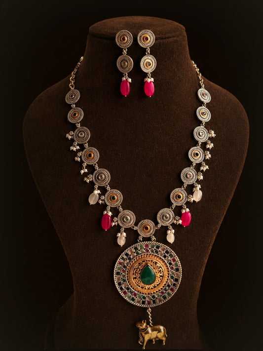 Aakriti statement necklace set