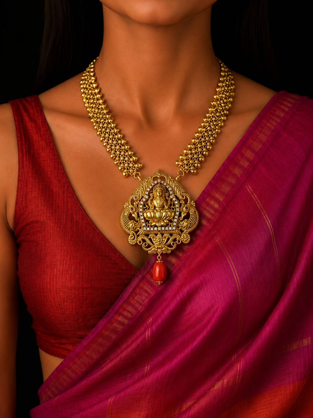 Radhima statement necklace set