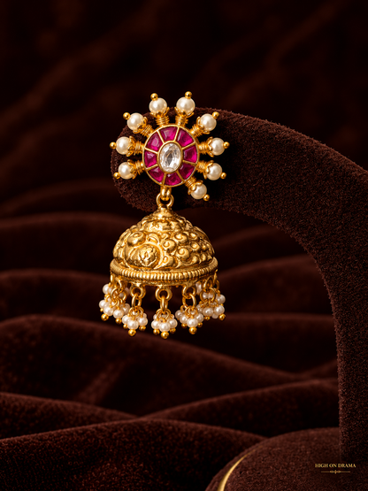 Meera Antique jhumka