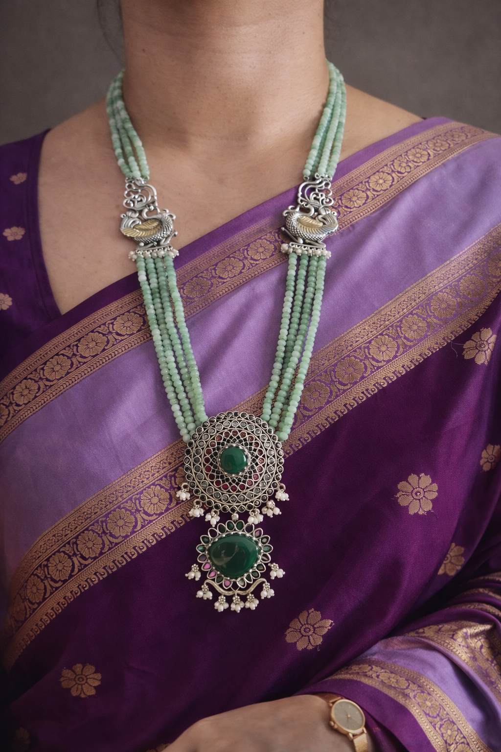 Sitara statement necklace set
