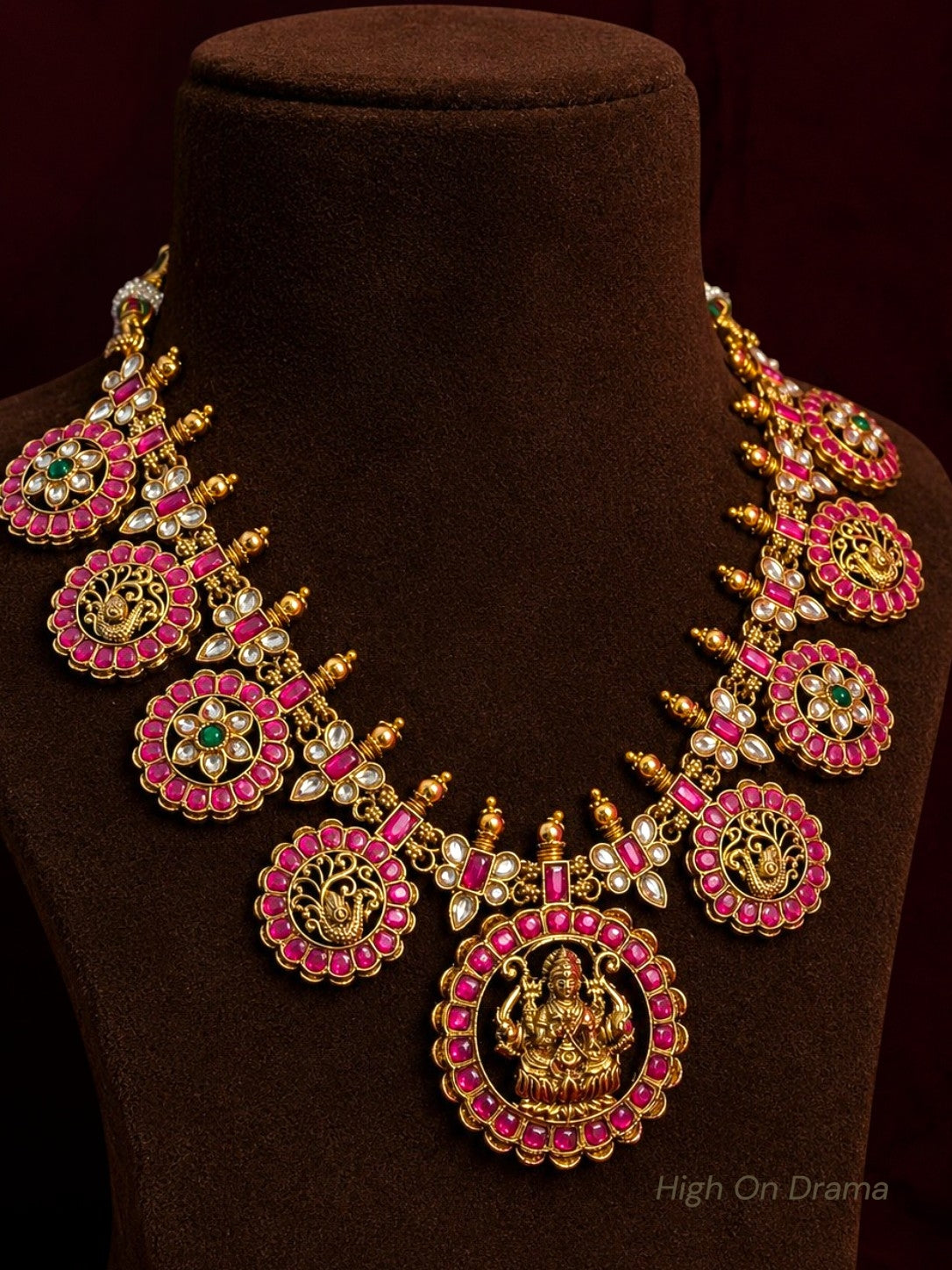 Bottu mala with earrings