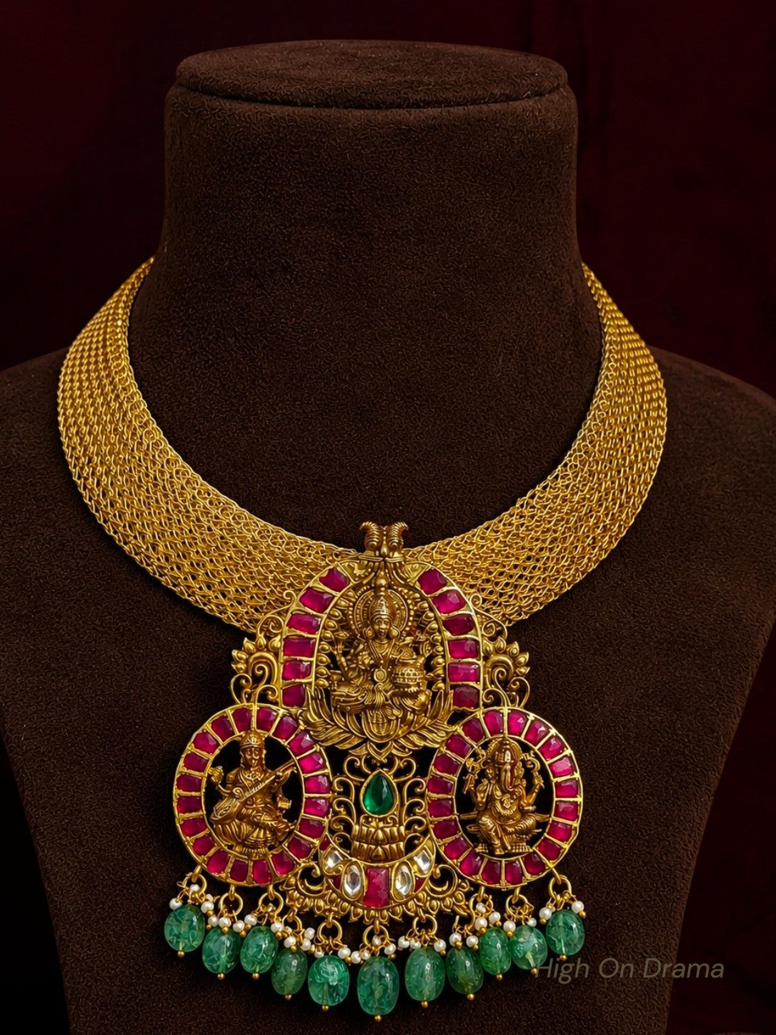 Manasvini statement necklace
