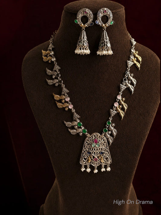 Anjali statement necklace set
