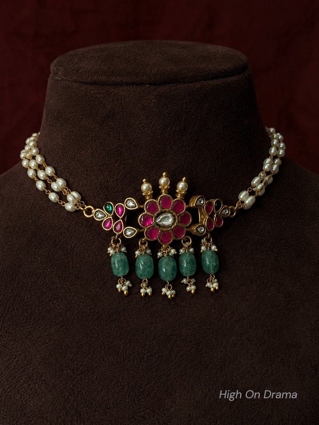 Kalki jadau choker