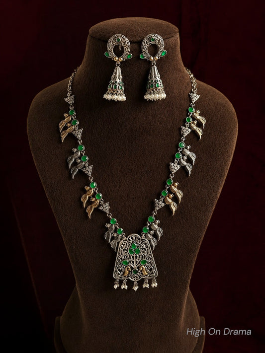 Anjali statement necklace set