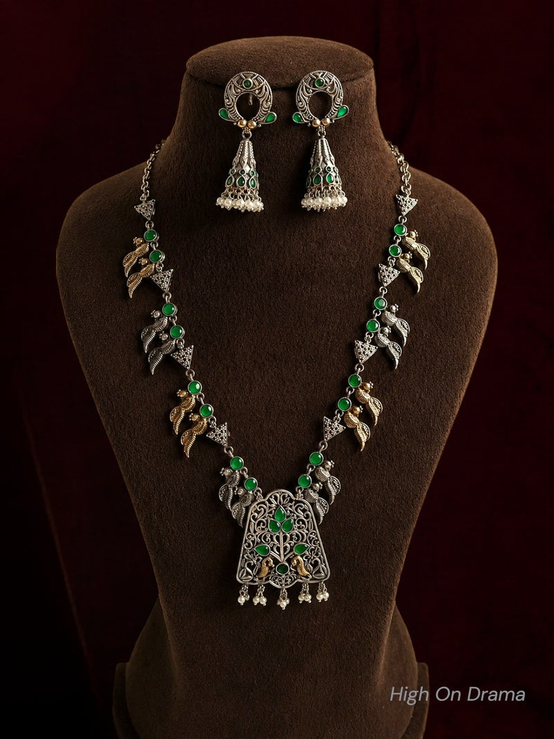 Anjali statement necklace set