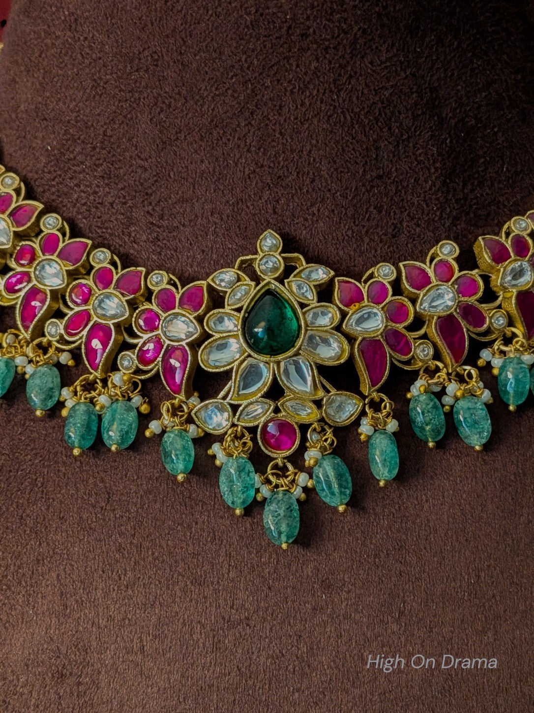 MAHIMA JADAU KUNDAN NECKLACE