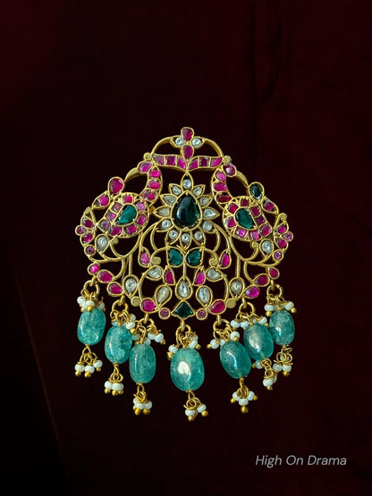 Aradhana jadau kundan hasli