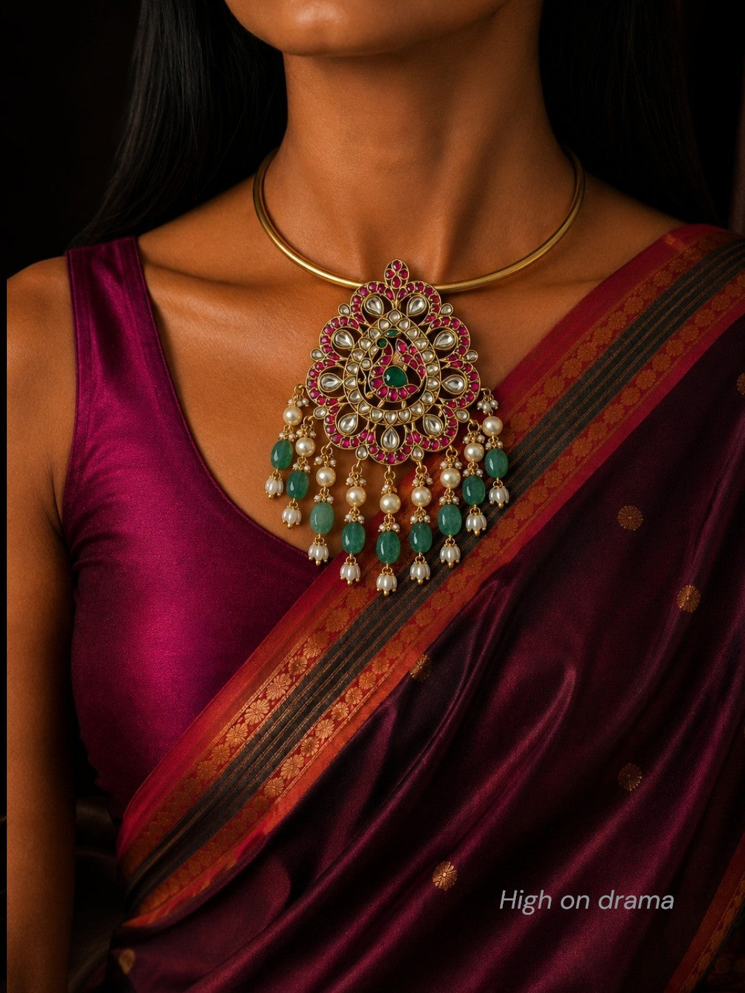 Jivika jadau kundan hasli