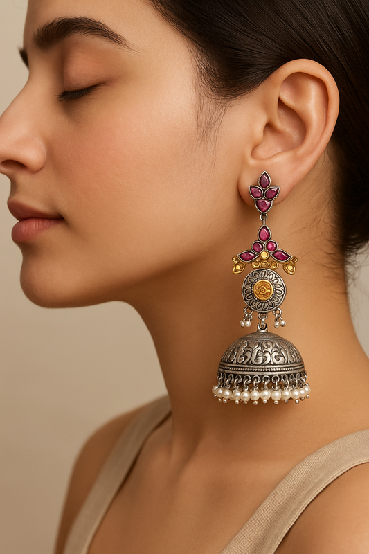 Aarunya statement jhumka