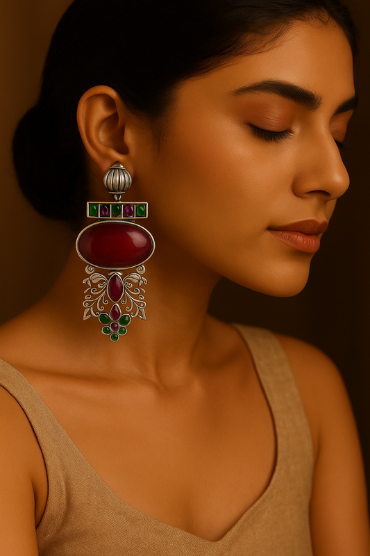 Sameera statement earrings