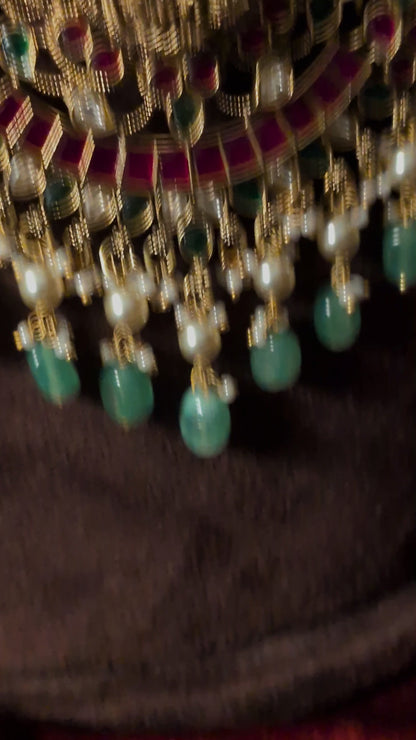Alankara kasul mala lakshmi necklace