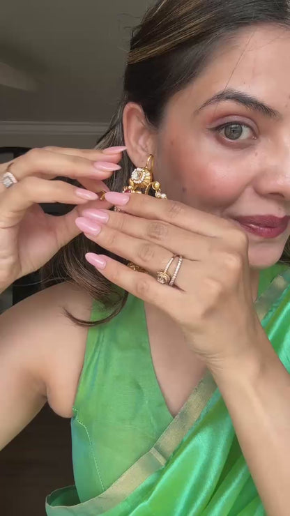 Mrithula statement ear cuff